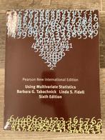 Using Multivariate Statistics (6th, Tabachnick and Fidell), Boeken, Studieboeken en Cursussen, Diverse auteurs, Ophalen of Verzenden
