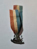 Gedenkpenning Slag bij Waterloo 1815 - 1865, Ophalen of Verzenden, Landmacht, Nederland, Embleem of Badge