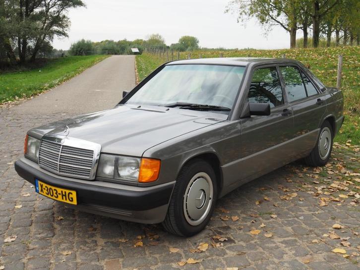 Mercedes-Benz 190E 1992 Anthrazitgrau (Topstaat!), Auto's, Mercedes-Benz, Particulier, 190-Serie, Airconditioning, Elektrische buitenspiegels