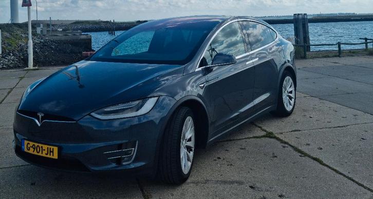 Tesla Model X 2018 Grijs met Full Self Driving (FSD) optie, Auto's, Tesla, Particulier, Model X, 4x4, ABS, Achteruitrijcamera