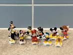 Miniatuur beeldjes Disney FEVES porcelein Mickey Pluto Mini, Ophalen of Verzenden, Zo goed als nieuw, Beeldje of Figuurtje