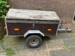 Aanhangwagen met deksel, Ophalen, Gebruikt