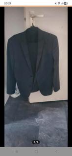 Heren pak (maat 42), Kleding | Heren, Kostuums en Colberts, Ophalen of Verzenden, Zo goed als nieuw, Blauw