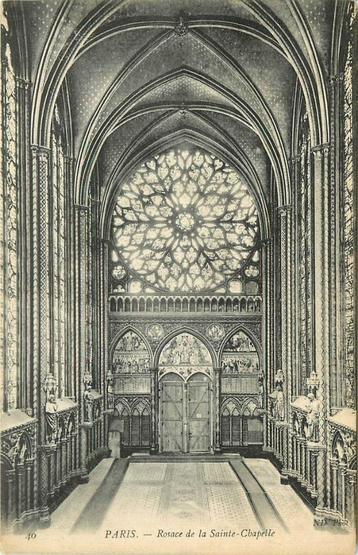 (376-195-027) Paris  La Sainte-Chapelle beschikbaar voor biedingen