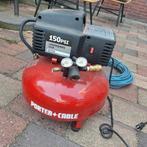 Porter-Cable Compressor - 150 PSI 110 V, Doe-het-zelf en Verbouw, Compressors, Mobiel, Gebruikt, 10 bar of meer, Ophalen of Verzenden