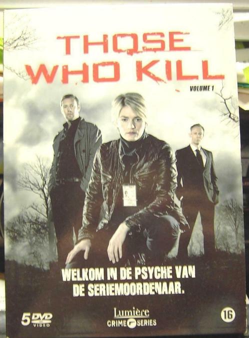 Those who kill, volume 1, 5 DVD, Cd's en Dvd's, Dvd's | Tv en Series, Zo goed als nieuw, Actie en Avontuur, Boxset, Ophalen of Verzenden