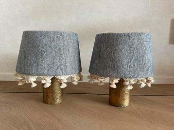 Set van 2 Boho-chique tafellampen beschikbaar voor biedingen