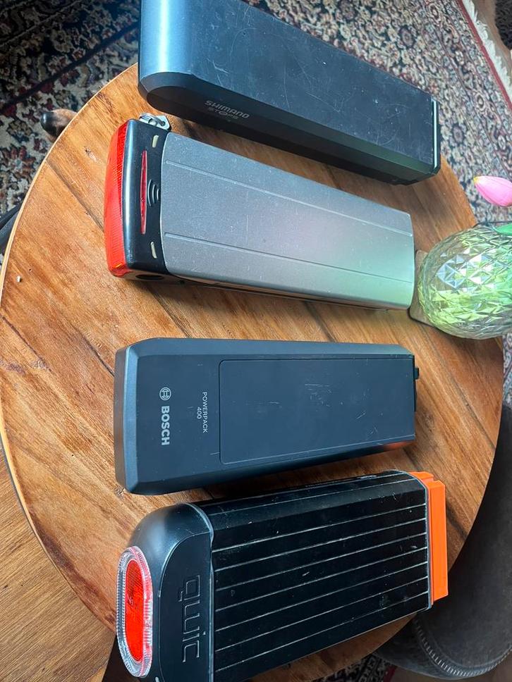Accu E-Bike qwic, bosch, shimano, Fietsen en Brommers, Fietsaccessoires | Fietsaccu's, Zo goed als nieuw, Ophalen of Verzenden