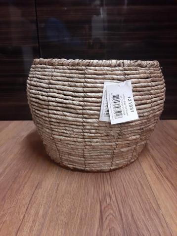 Rotan (planten)mand ø 31 x h 24 cm beschikbaar voor biedingen