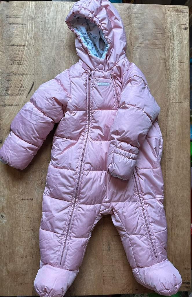 **Gulliver Baby Winter Overall - Pink, Kinderen en Baby's, Babykleding | Maat 68, Zo goed als nieuw, Meisje, Ophalen of Verzenden