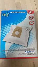 HQ Stofzuigerzakken Philips Oslo + - 4 stuks, Witgoed en Apparatuur, Stofzuiger, Nieuw, Minder dan 1200 watt, Ophalen