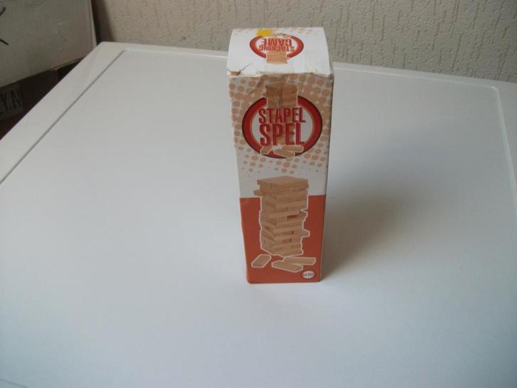 Stapelspel, Kinderen en Baby's, Speelgoed | Houten speelgoed, Gebruikt, Ophalen of Verzenden