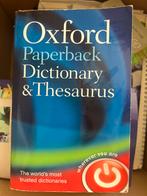 Oxford Paperback Dictionary & Thesaurus, Boeken, Overige uitgevers, Ophalen of Verzenden, Zo goed als nieuw, Engels