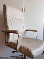 MILLBERGET IKEA beige leather chair, Huis en Inrichting, Bureaustoelen, Bureaufiets, Beige, Nieuw, Ophalen of Verzenden