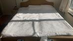Lits jumeaux boxspring, Ophalen, Gebruikt, Beige, Tweepersoons