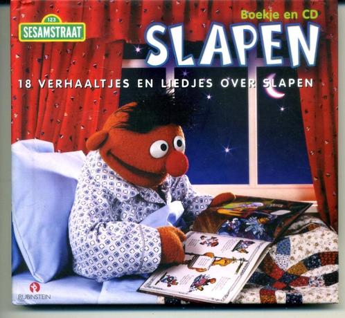 Sesamstraat - Slapen Luisterboek Boekje+CD 2004 mooie staat, Boeken, Luisterboeken, Cd, Kind, Ophalen of Verzenden