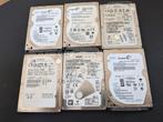 6 x Sata 2.5 inch HDD's 160-320 Gb in prima staat verkerend, Computers en Software, Harde schijven, Ophalen of Verzenden, Gebruikt