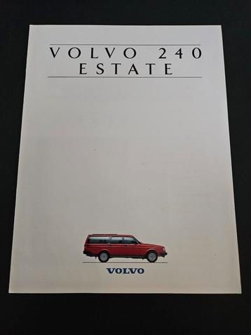Brochure Volvo 240 Estate  beschikbaar voor biedingen