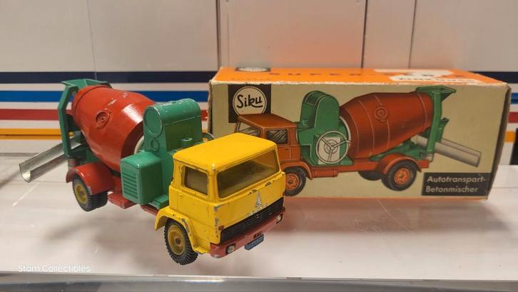 SIKU Super Serie V291 Autotransport Betonmixer, Hobby en Vrije tijd, Modelauto's | 1:50, Gebruikt, Bus of Vrachtwagen, SIKU, Ophalen of Verzenden