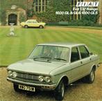 Folder Fiat 132 (Engelse uitgave - 1975), Verzenden, Gelezen, Overige merken