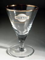 Martini glazen Vintage jaren 1960 wit logo) 02, Verzenden, Zo goed als nieuw, Overige typen