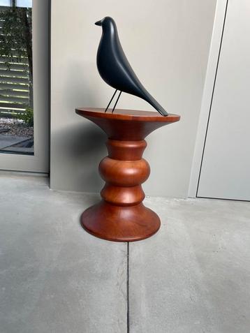 Vitra Stool B Replica - Houten Bijzettafel/Krukje beschikbaar voor biedingen