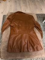 Leren jas, Kleding | Heren, Ophalen of Verzenden, Gedragen, Maat 56/58 (XL), Bruin