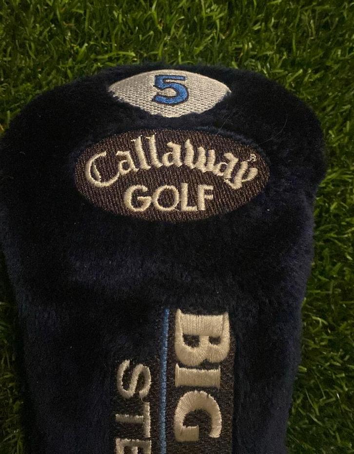 CALLAWAY BIG BERTHA STEELHEAD HEADCOVER / HOES FAIRWAY WOOD, Sport en Fitness, Golf, Club, Callaway, Ophalen