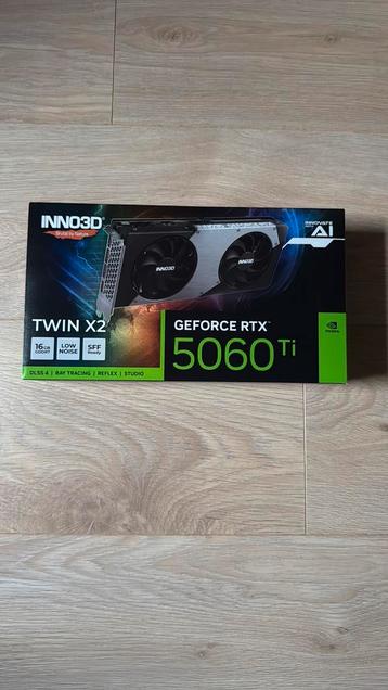INNO3D NVIDIA GeForce RTX 5060 Ti 16GB TWIN X2 beschikbaar voor biedingen