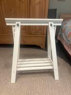 IKEA Mittback Schraag - Wit Massief Hout, Ophalen, Tafelpoot, 50 tot 100 cm, Nieuw