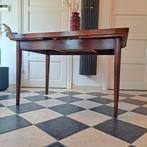 Teakhouten Eettafel, Midcentury, Uitschuifbaar, Gebruikt, Teakhout, Ophalen of Verzenden, Midcentury