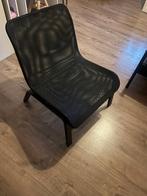 Zwarte IKEA stoel, met gaas, Huis en Inrichting, Stoelen, Ophalen, Kunststof, Zwart, Zo goed als nieuw