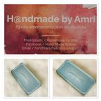 H@ndmade by Amri | klein dienblad van epoxy, Huis en Inrichting, Ophalen of Verzenden, Nieuw, Rechthoekig, Hout