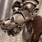 Dinosaurus - metal art - krukas - upcycling - T Rex, Huis en Inrichting, D, Gebruikt, Ophalen of Verzenden, D