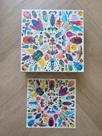 Vierkanten puzzel met diverse insecten, Ophalen of Verzenden, 500 t/m 1500 stukjes, Gebruikt