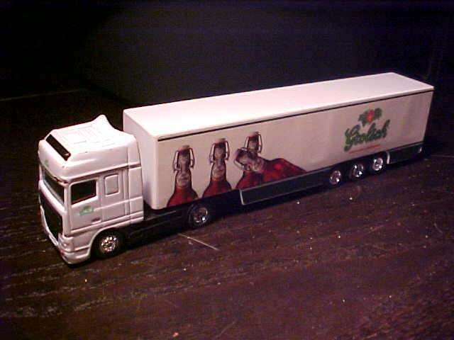 Onbekend - DAF 95 Grolsch [wit] 1/87, Hobby en Vrije tijd, Modelauto's | 1:87, Gebruikt, Bus of Vrachtwagen, Overige merken, Ophalen of Verzenden