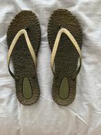Ilse Jacobsen maat 42 slippers olijf met gouden glitters, Kleding | Dames, Schoenen, Slippers, Ophalen of Verzenden, Zo goed als nieuw