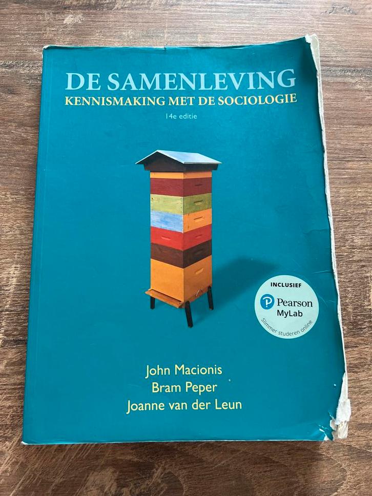 De Samenleving - Sociologie voor Sociaal Werk, Boeken, Studieboeken en Cursussen, Gelezen, HBO, Gamma, Ophalen of Verzenden