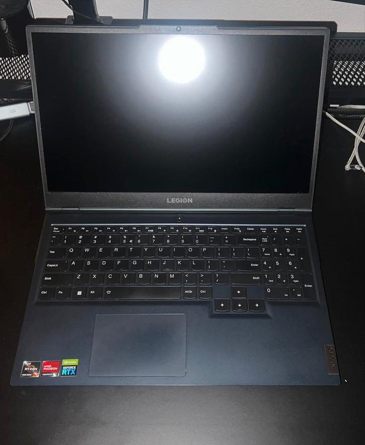 Lenovo Legion 5 Gaming Laptop, Computers en Software, Windows Laptops, Zo goed als nieuw, 15 inch, SSD, 3 tot 4 Ghz, 32 GB, Qwerty