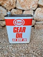 1x vintage Esso Gear oil  blik (€15), Ophalen of Verzenden