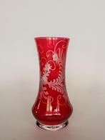 Vaas Geslepen Kristal Bohemen, Antiek en Kunst, Ophalen of Verzenden