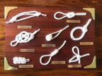 DUITS Wandbord met diverse (touw)knopen, Verzamelen, Scheepvaart, Overige typen, Gebruikt, Zeilboot, Verzenden