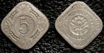 Vierkante 5 cent 1914, Postzegels en Munten, Munten | Nederland, Verzenden, Koningin Wilhelmina, 5 cent