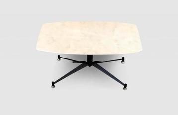 Marmer en staal salontafel design CARLO RATTI Italiaans jr60 beschikbaar voor biedingen