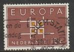 Nederland 1963 800 Europa 12c, Gest, Postzegels en Munten, Postzegels | Nederland, Na 1940, Ophalen of Verzenden, Gestempeld