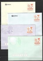 Motief Walt Disney 4 enveloppen, Verzenden, Postfris, Dier of Natuur