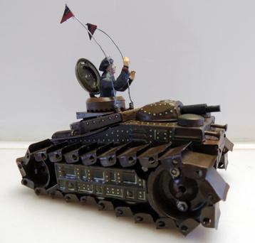 vooroorlogse blikken tank beschikbaar voor biedingen