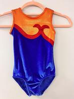 Nieuw turnpakje maat 92 velours blauw, rood, oranje, Blauw, Nieuw, Ophalen of Verzenden, Kleiner dan kindermaat 122