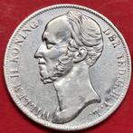 Gulden 1846 lelie. Zfr., 1 gulden, Zilver, Ophalen of Verzenden, Losse munt