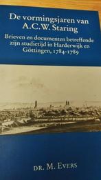 De vormingsjaren van A.C.W. Staring  Brieven 1784-1789, Boeken, Gelezen, M. Evers", Kunst en Cultuur, Verzenden